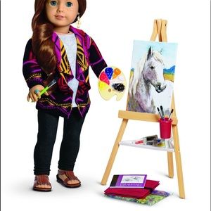 The American Girl Doll Sage Art Set